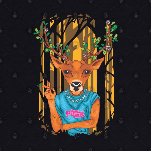 Deer parody DAFT punk by daizzy